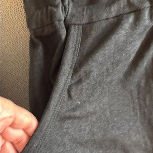 BECCA Black Sleeveless Jumpsuit with Wide-Leg Cropped Pants Cover up size Large - Picture 8 of 9